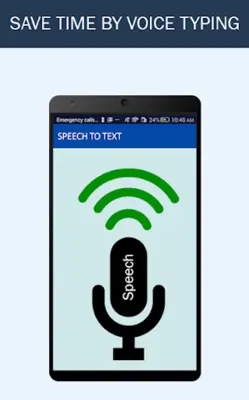 SpeechToText android App screenshot 1