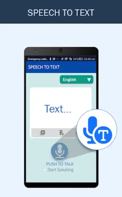 SpeechToText android App screenshot 2